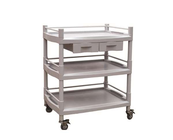 A33 ABS器械车两抽