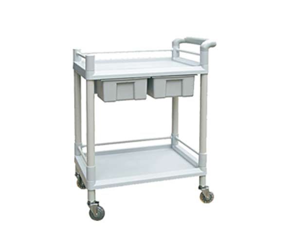 A35  ABS器械车两抽