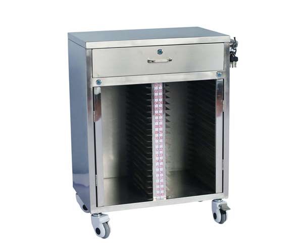 B25全不锈钢30-60格病例夹车