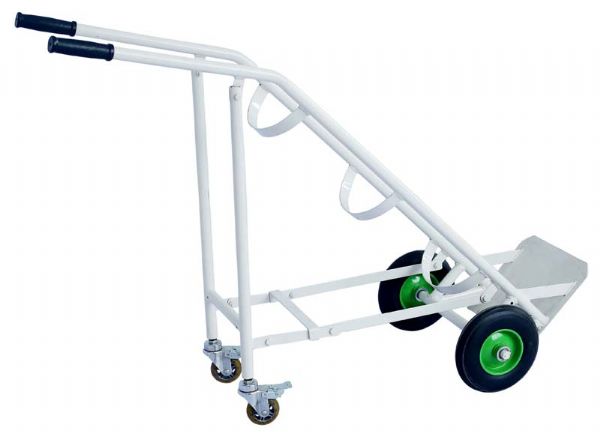 B32钢制喷塑氧气瓶车