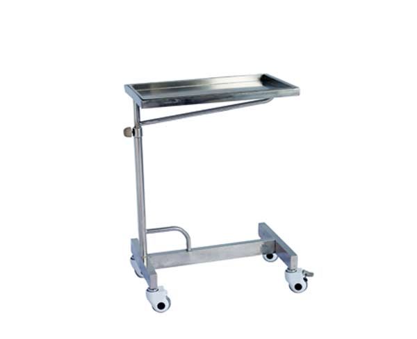 B38全不锈钢单杆方盘托架车